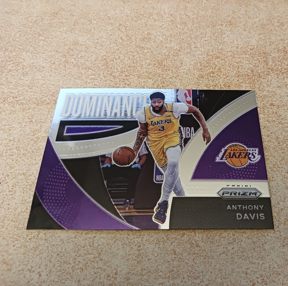 Anthony Davis NBA Los Angeles Lakers Panini Prizm Dominance No.20